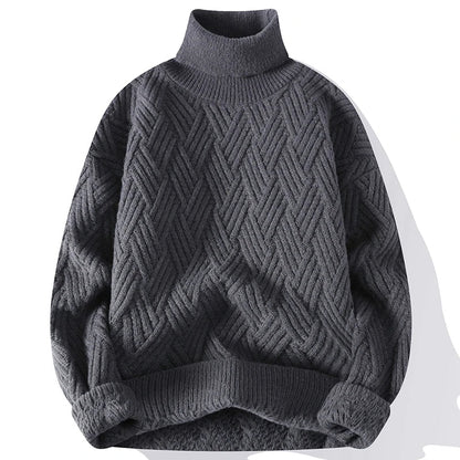 Herrenpullover Elegantes Strickdesign Modern