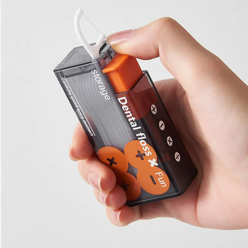 Zahnseide Spender Automatisch mit Zahnstocher
