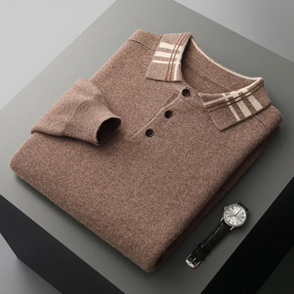 Herren Strickpullover Klassisch Winter Warm
