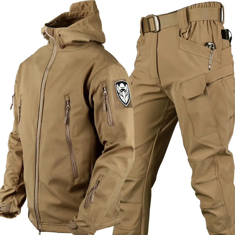 Taktische Outdoor-Jacke Wasserdicht Winddicht Funktionsanzug
