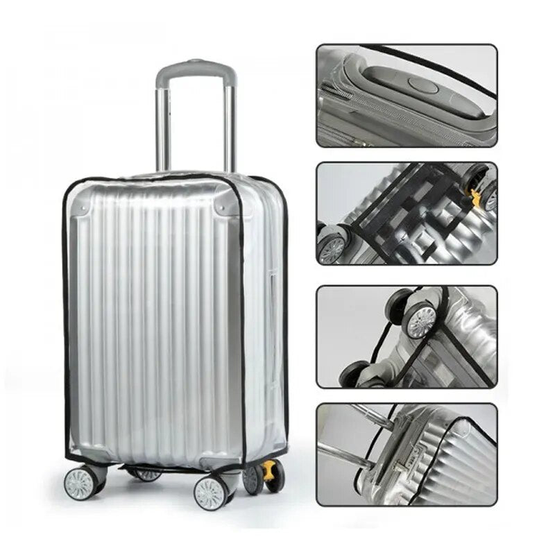 Reisegepäckschutz Transparent Klappbar