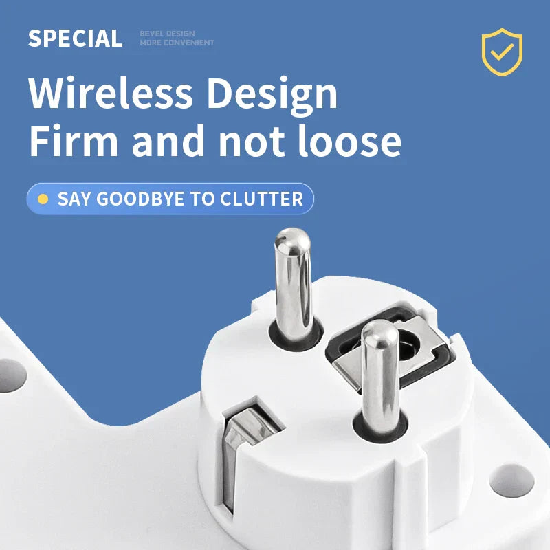 Steckdosenleiste ProLine mit USB-C und Überspannungsschutz