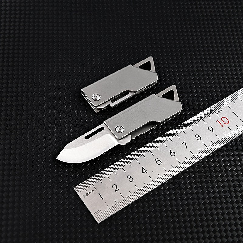 Edelstahl Mini-Messer Faltbar Survival Tool