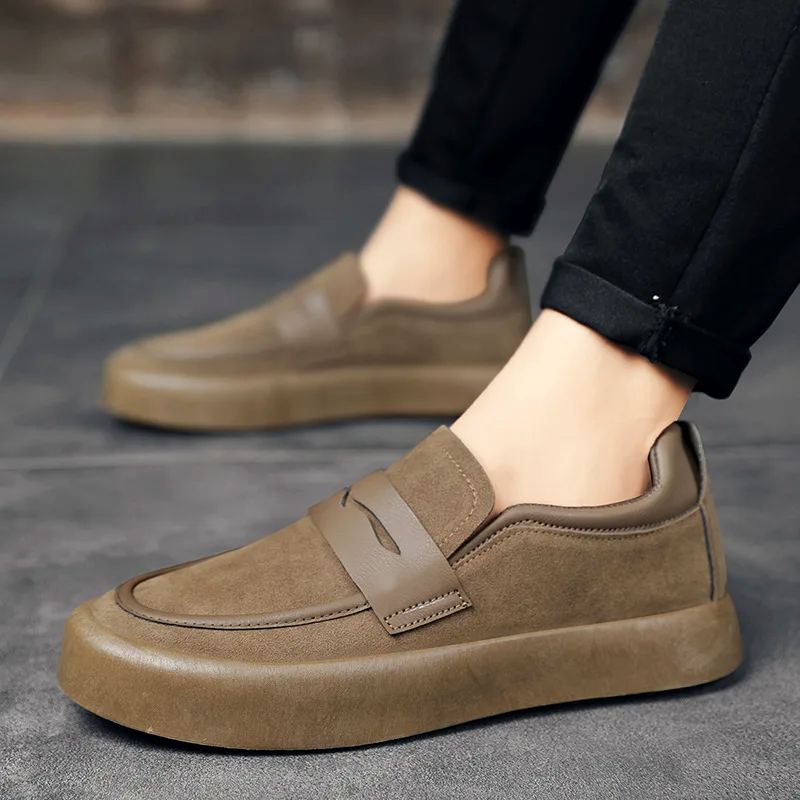 Herren Slipper Wildleder Bequem Modern - BerlinGlamour