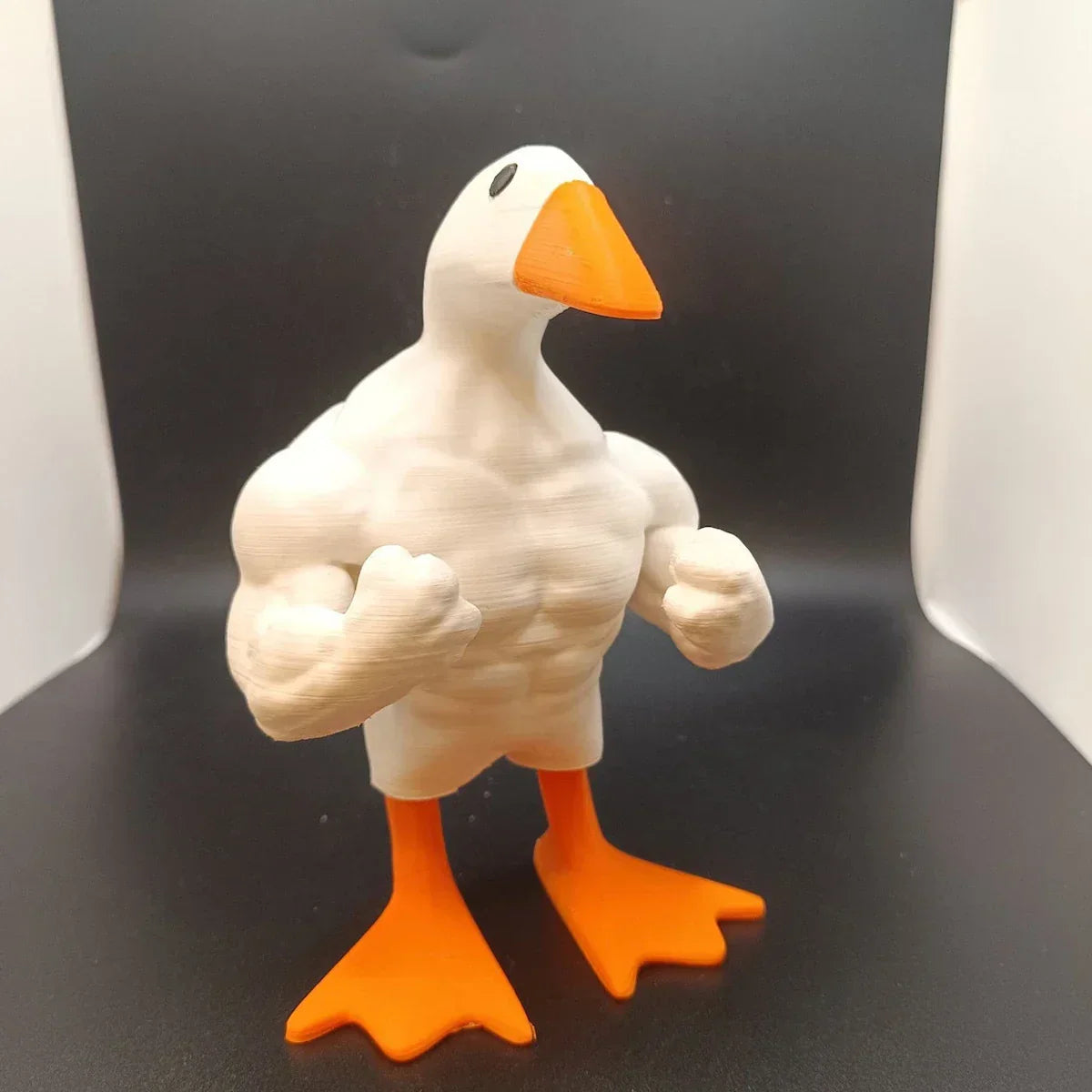 Gänse Dekor Figur Modern Schwarz