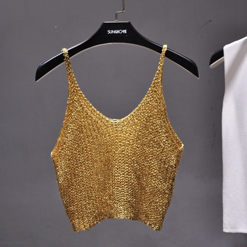 Crop Top Frauen Fitness Tanktop Sportlich