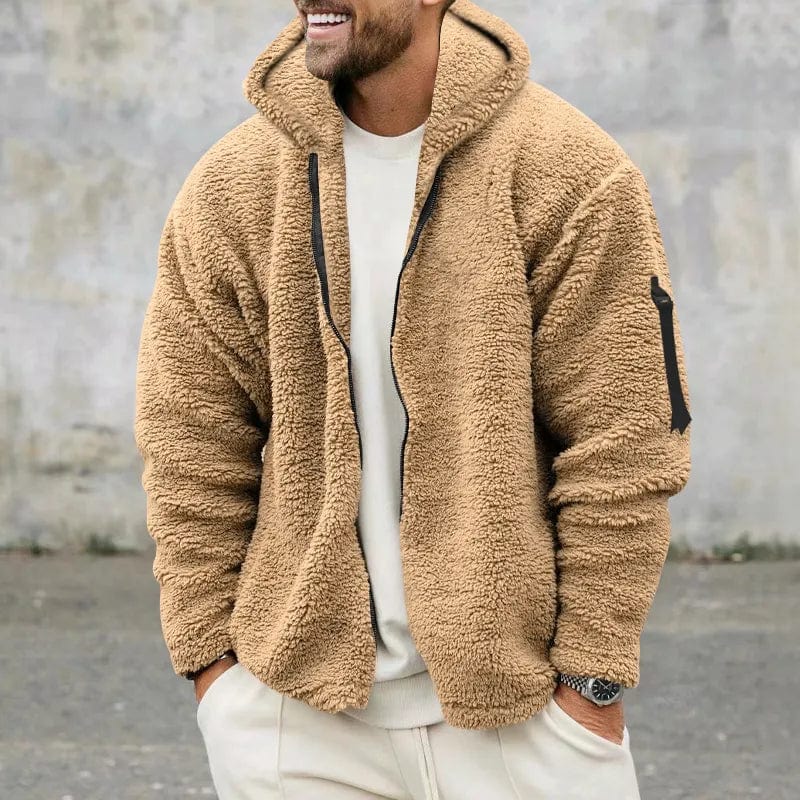 Alden Kapuzenfleecejacke