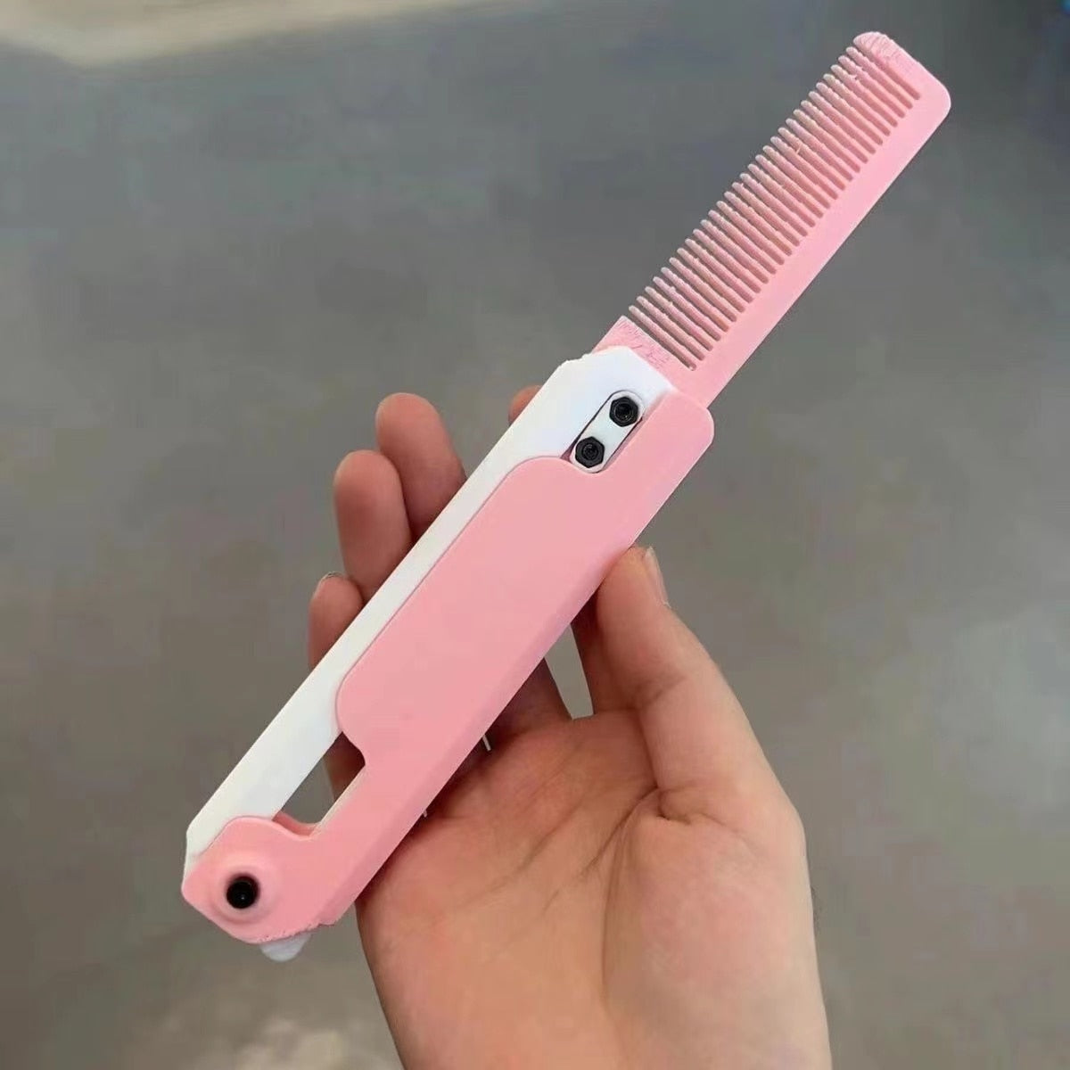 Faltbarer Kamm 3D-gedruckt Schwerkraft Effekt