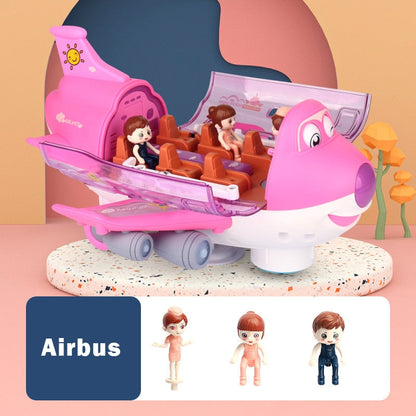 Kinder Spielzeug Flugzeug Airbus Musik Elektrisch