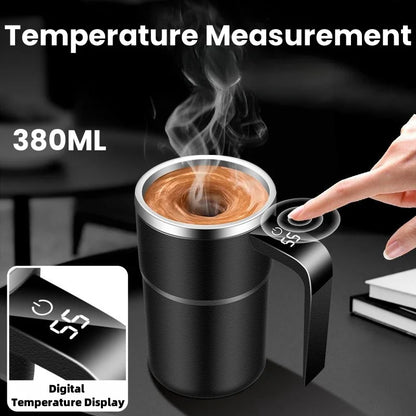 Intelligente Kaffeetasse mit Temperaturanzeige Selbstumrührend