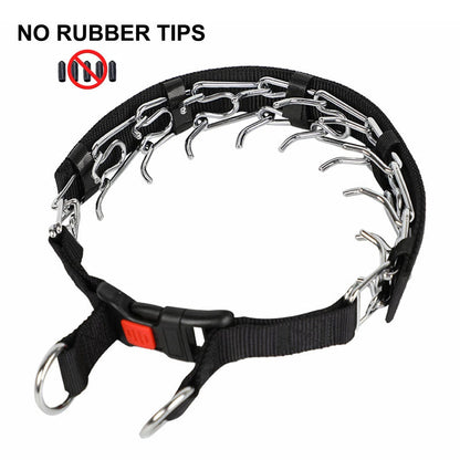 Hundehalsband Pincher Stil C Leder Schwarz