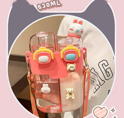 Kinder Trinkflasche Doppelkammer Wasserflasche