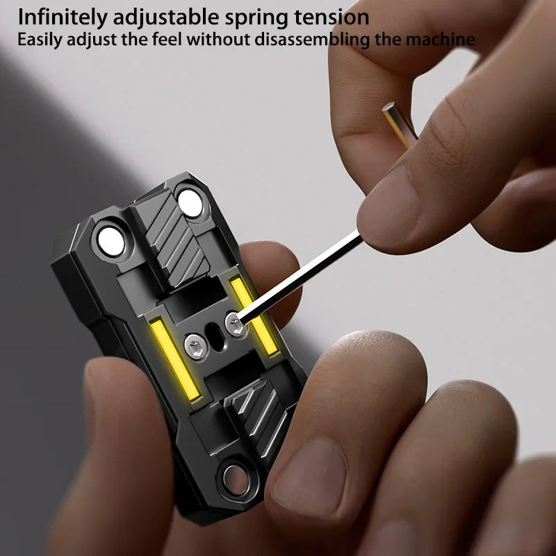 Metall Fidget Spinner Magnetisch Leuchtend Druckschieber