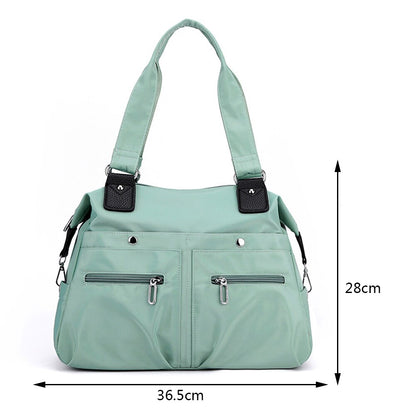 Große Wasserdichte Handtasche Damen Robust mit viel Stauraum