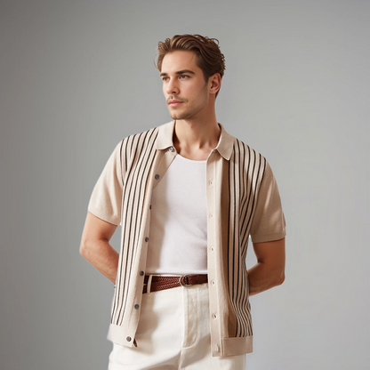 Herren Polo Klassisch Elegante Qualität