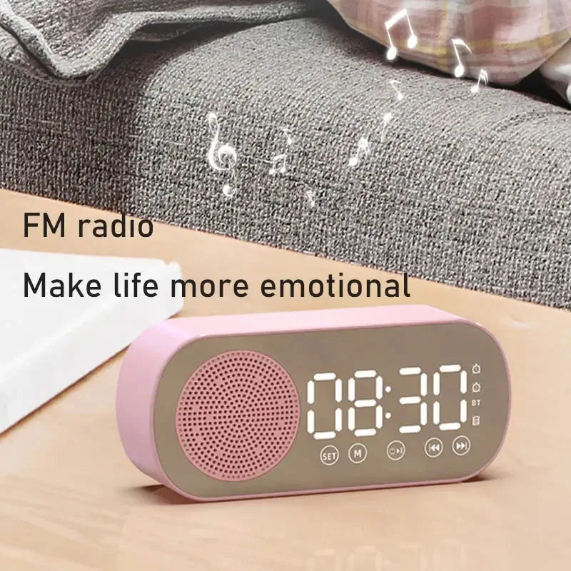 Bluetooth Weckuhr mit Lautsprecher und Radio