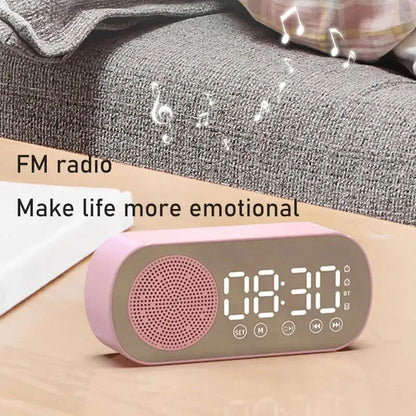 Bluetooth Weckuhr mit Lautsprecher und Radio