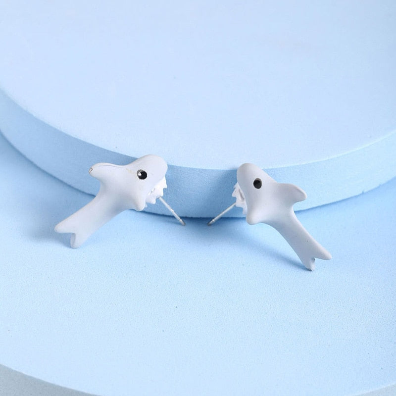 Tierohrringe Cartoon Kreative Tierbiss Schmuck