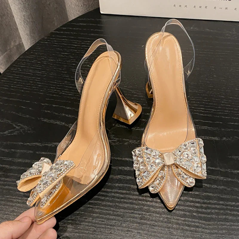Damenschuhe Pumps Sandalen Hochhackig Elegant