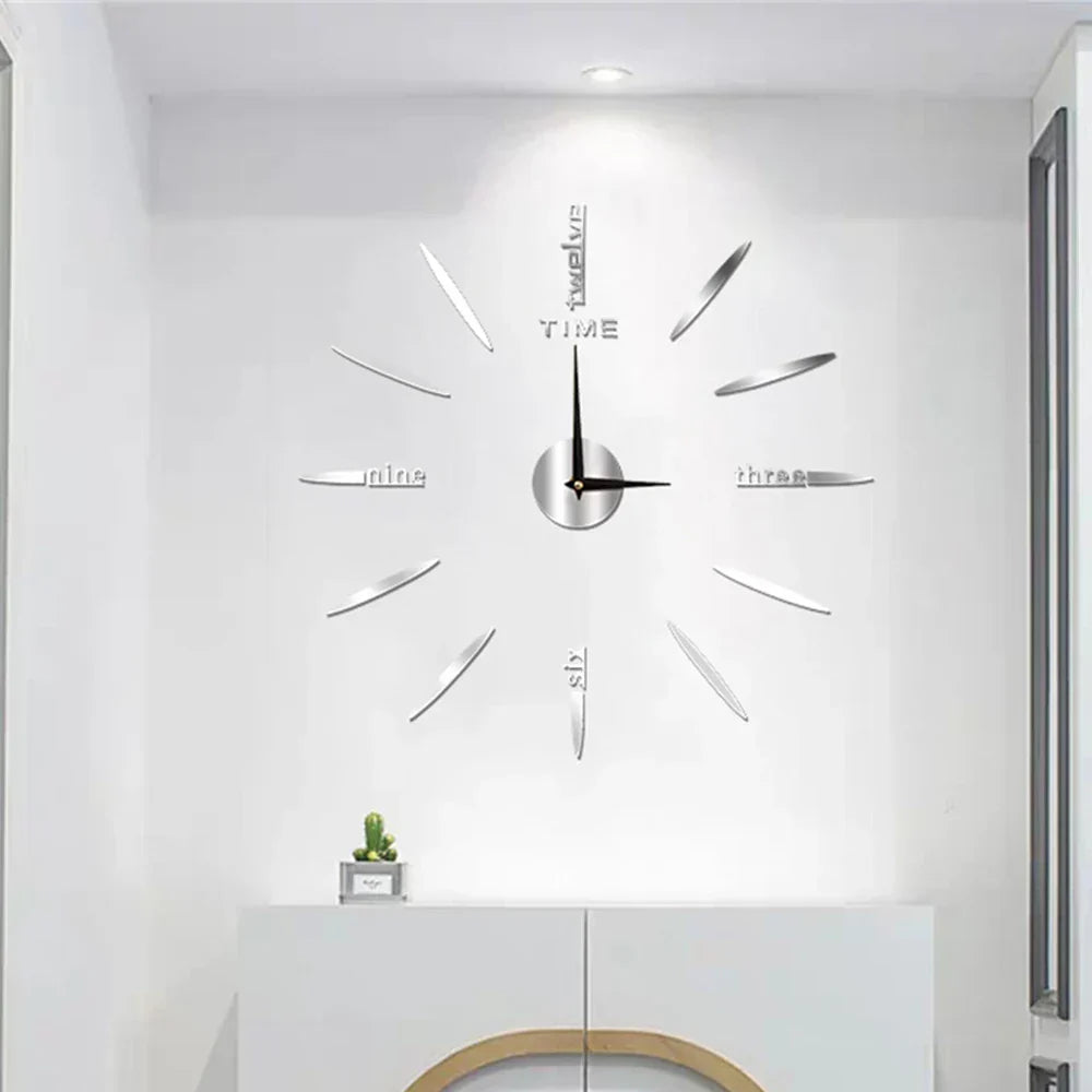 Moderne Acryl Wanduhr Groß Einzigartig Stil