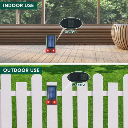 Solarguardix Vogelvertreiber Ultraschall Solar LED Bewegungsmelder