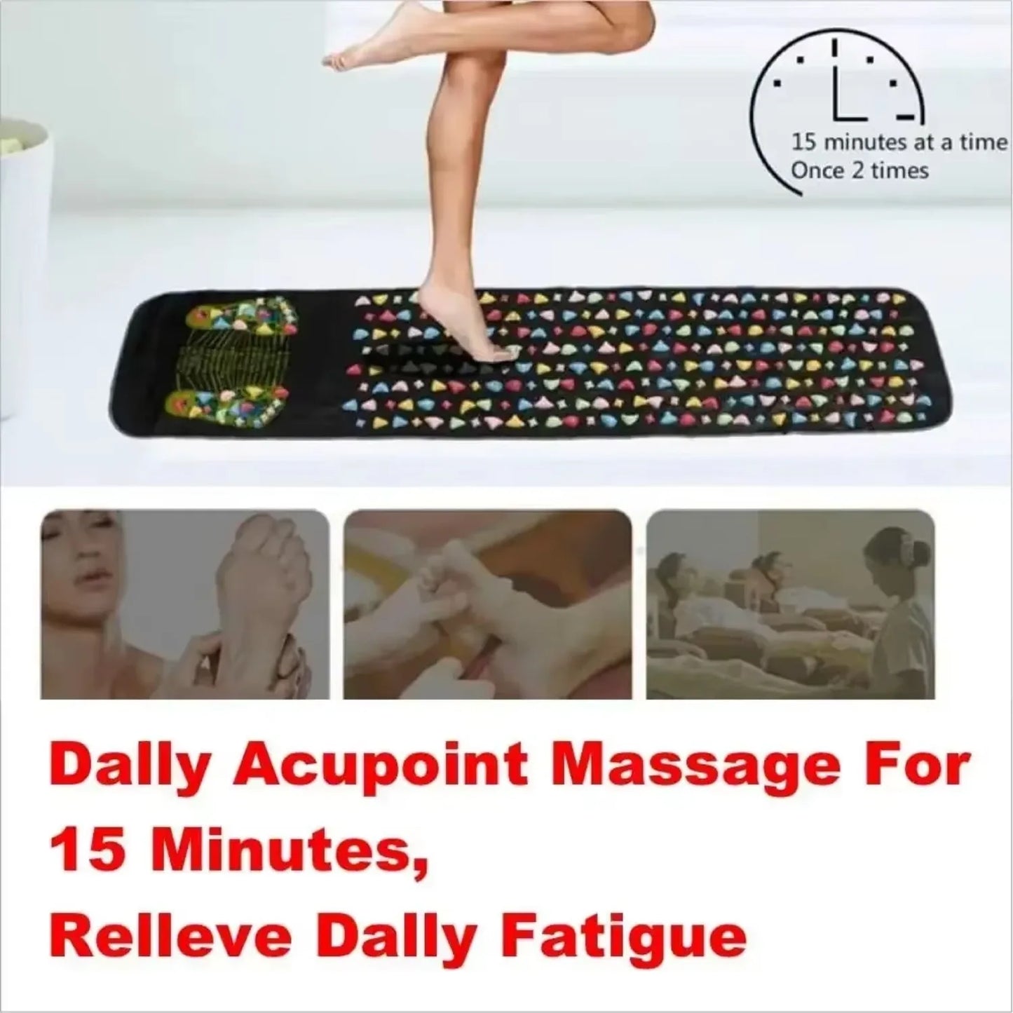 Fußmassage Matte Reflexzonen Massage Matte Entspannung