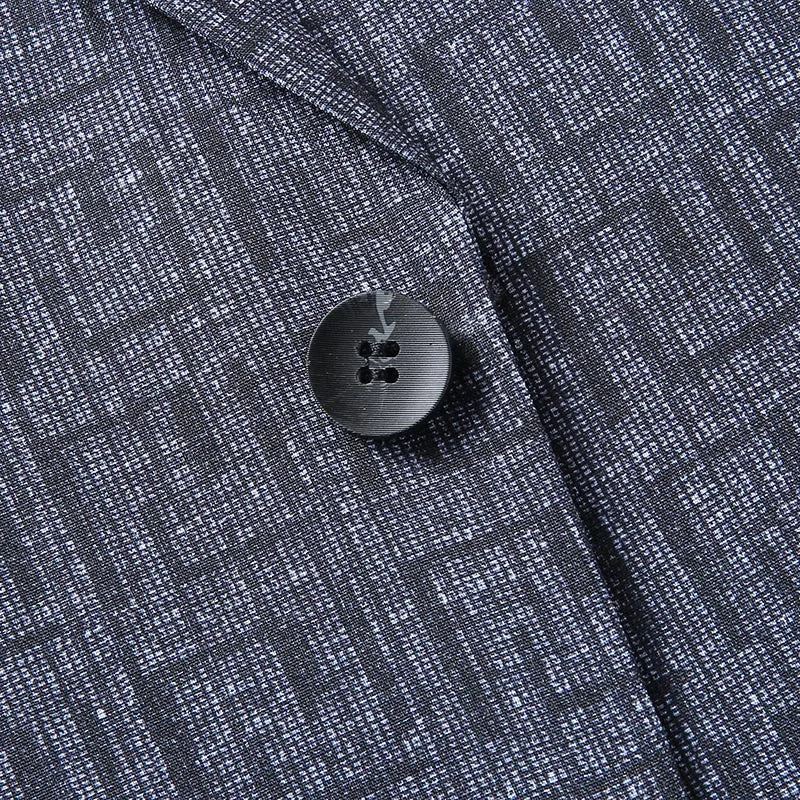 Herren Blazer Modern Geometrisches Muster Schmal