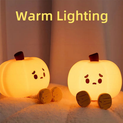 Kürbis Lampe Touch Sensor Dimmbar Dekor
