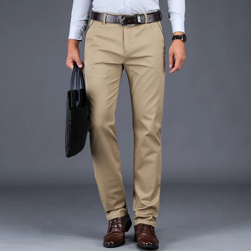 Schlanke Herren Anzughosen Slim Fit Premium Qualität - BerlinGlamour
