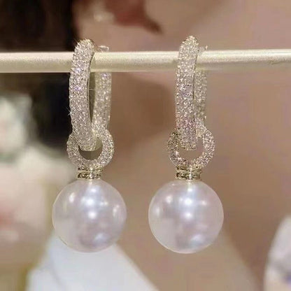 Elegante Ohrringe Sphere Love Glitzernd Damen