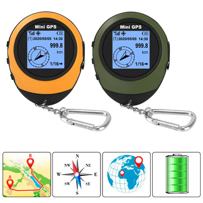 GPS Navigator Kompakt Hochpräzisionskompass Tracker Gerät