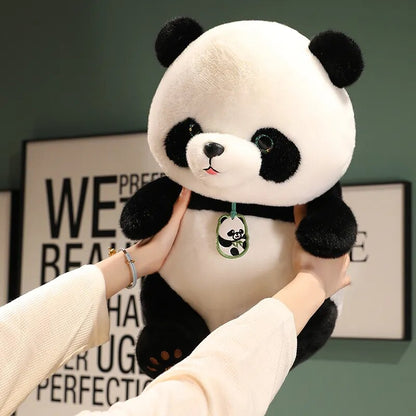 Weiches Plüschspielzeug Kuschelpanda Süß - BerlinGlamour
