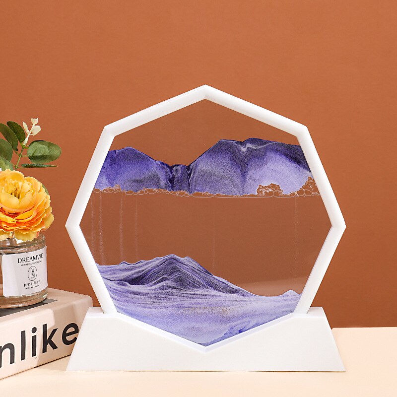 Dekor Steine Hexagon Sand Farbe Fließend Modern