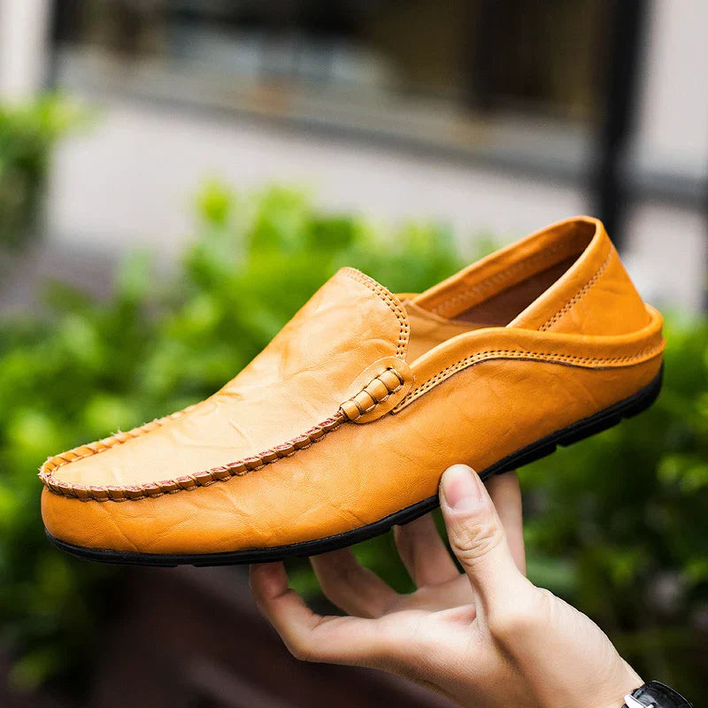 Italienische Lederloafer für Herren Echtleder Qualität