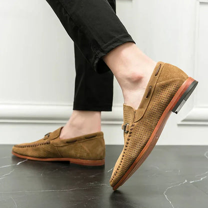 Echte Leder Herrenschuhe Lederschuhe Schwarz