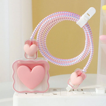 Ladekabel Schutzhülle Transparent durchsichtig - BerlinGlamour