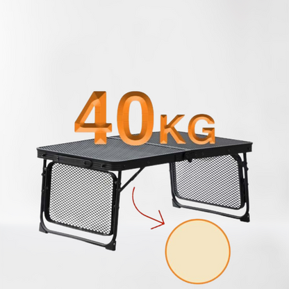Kompakter BBQ Campingtisch Tragbar Faltbar