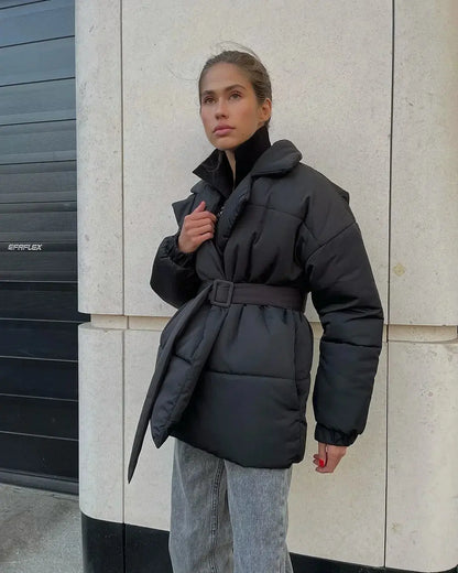 Senna | Pufferjacke - Mit Gürtel Zendoo.de