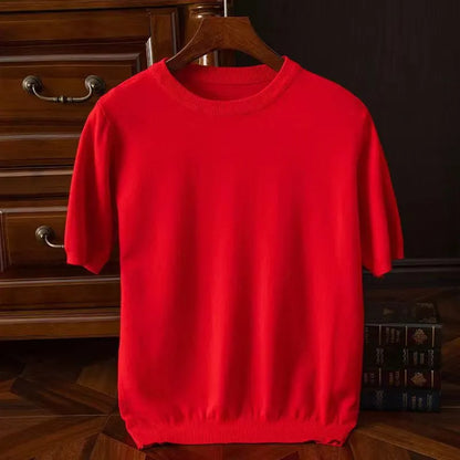 Elegantes Herren T-Shirt Kurzarm Modern