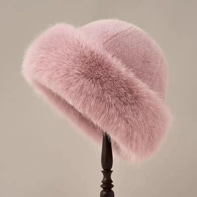 Pelzhut Luxus Hut Damen Echtpelz - BerlinGlamour