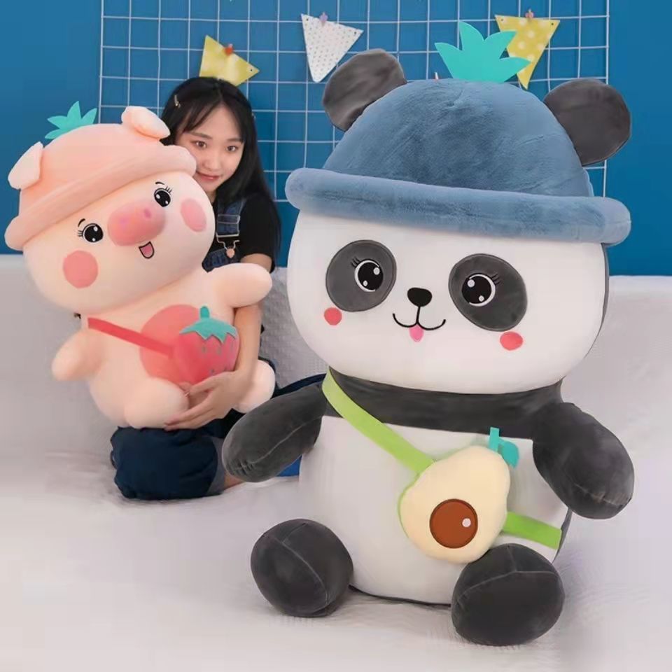 Panda Plüschpielzeug Süß Verspielt Weich