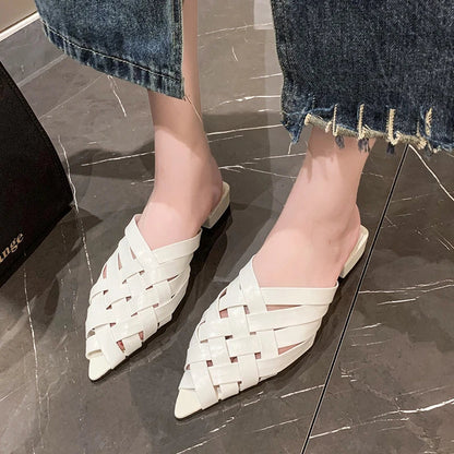 Elegante Mules Schuhe Damen Glamour - BerlinGlamour