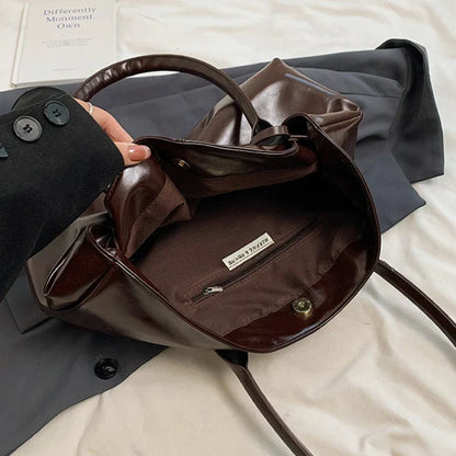 Vegane Handtasche Groß Luxus Damen Ledergürtel Echtlook