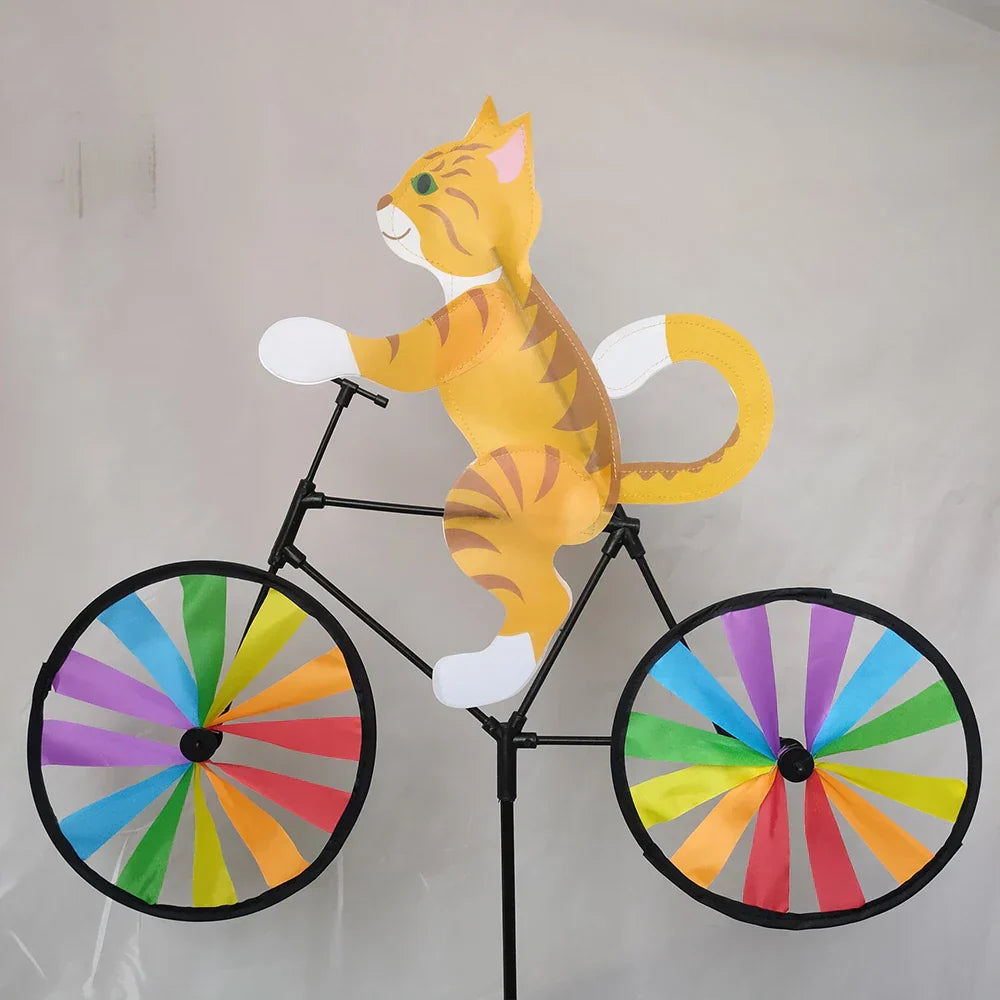 Bunte Katzen Gartenfigur Regenbogen Dekoration - BerlinGlamour