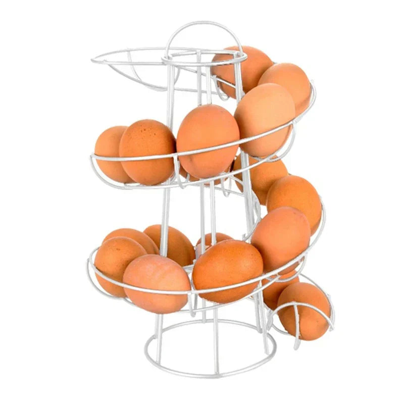 Eirolle Aufbewahrungsregal Edelstahl Spiral
