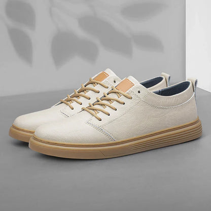 Herren Leder Sneaker Echtleder Sportschuhe