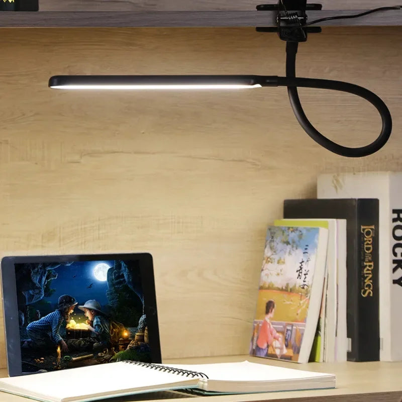 LED Klemmleuchte Dimmbar Flexibel USB - BerlinGlamour