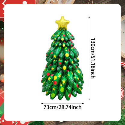 Weihnachtsbaum Aufblasbar Magisch Nordlicht Dekoration - BerlinGlamour