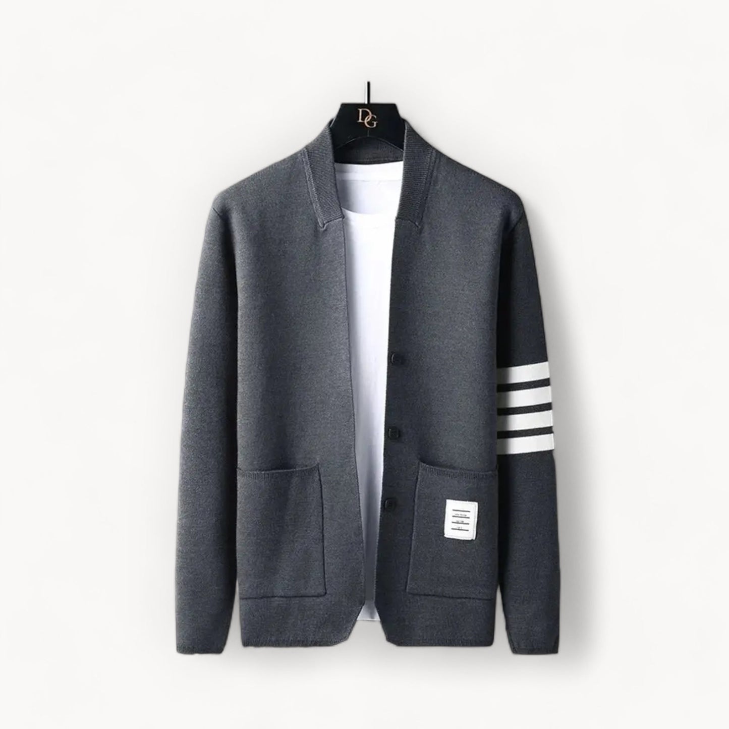 Baumwoll Strickjacke Damen Warm Übergröße - BerlinGlamour