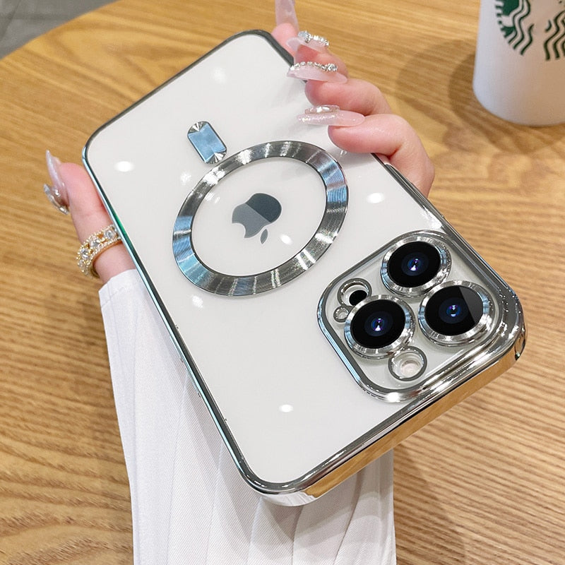 Transparente Silikon iPhone Hülle Durchsichtig Slim